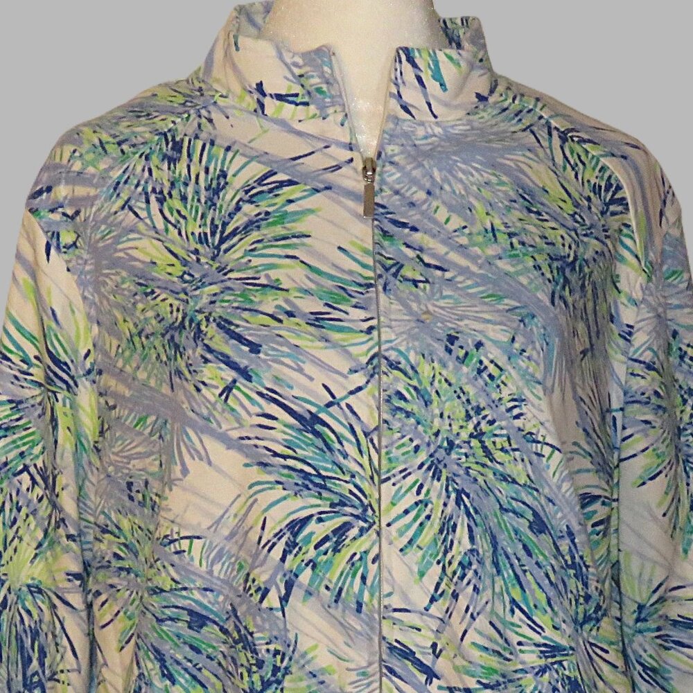 Breckenridge 3/4 Length Sleeve Full Zip Jacket Inside Pockets Size PXL (C345)